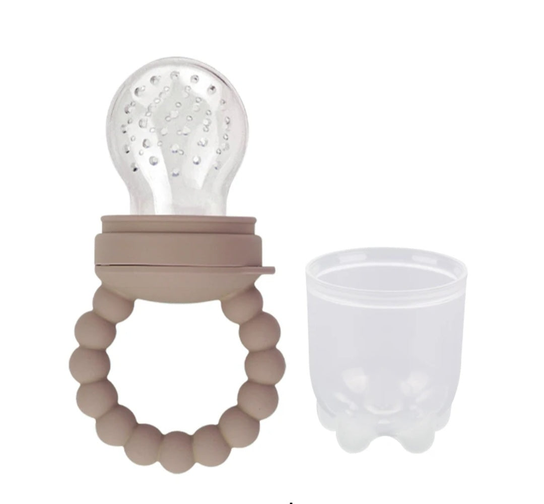New Infant Teething Toy Teether Bpa Free Fruit Feeder Pacifier Food Grade Frozen Baby Food Feeder