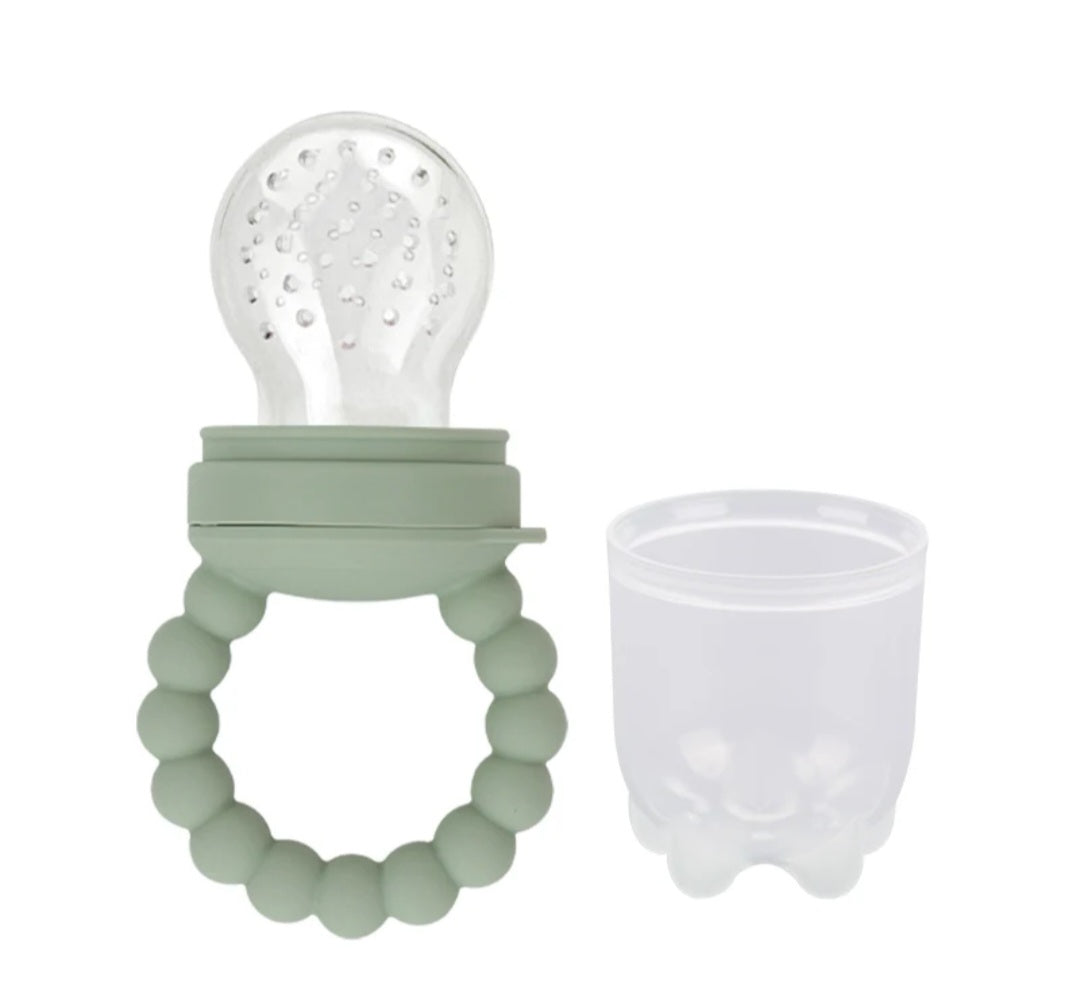 New Infant Teething Toy Teether Bpa Free Fruit Feeder Pacifier Food Grade Frozen Baby Food Feeder